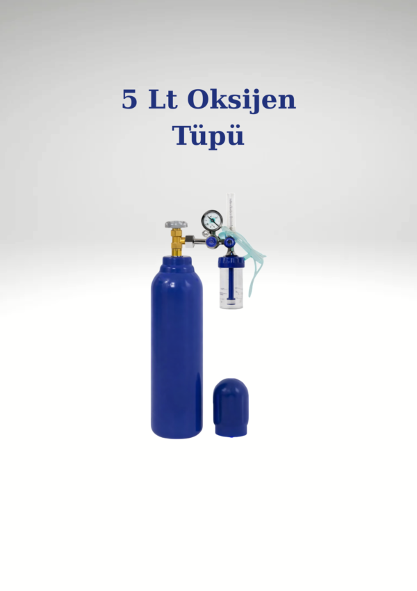 5 Lt Oksijen Tüpü